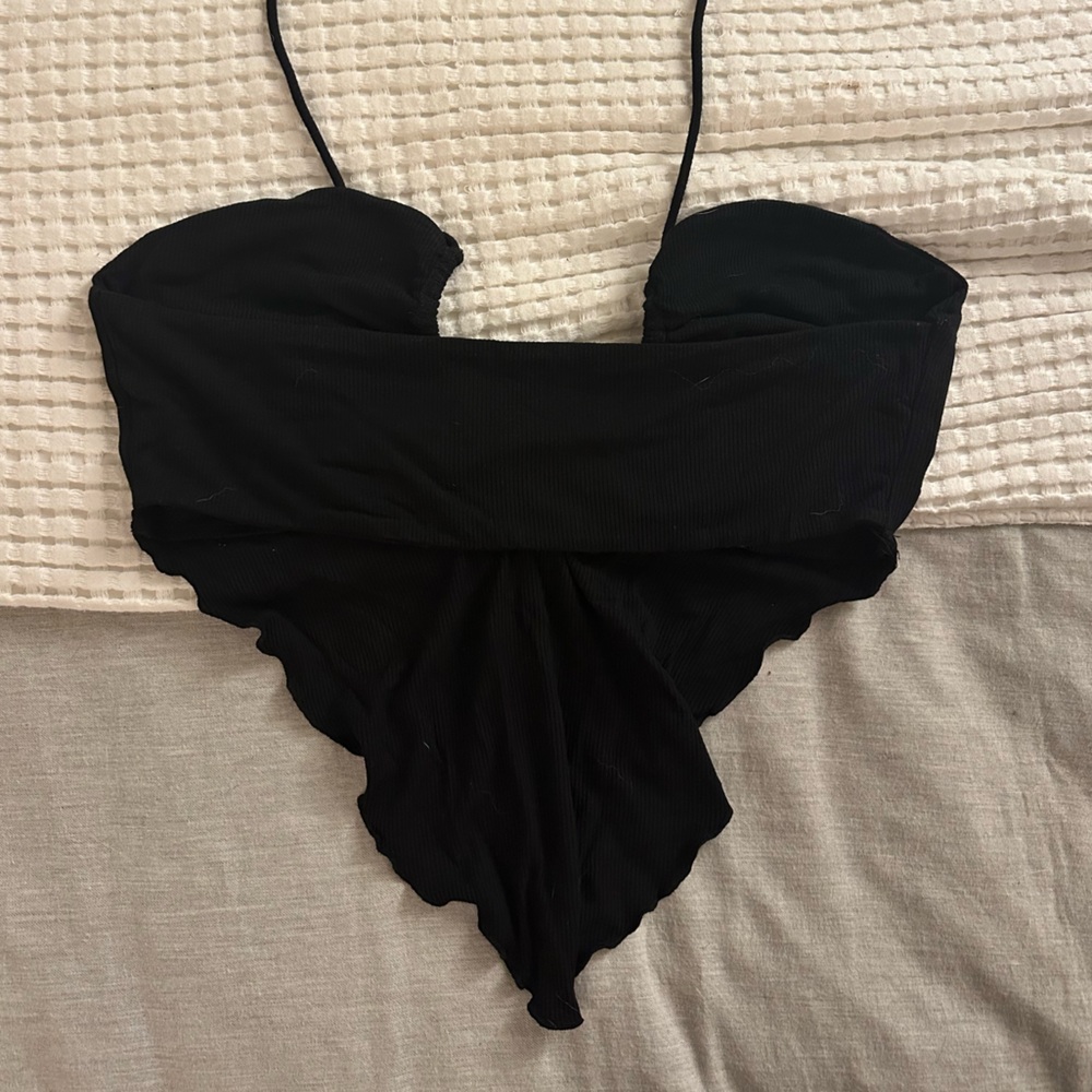 Superdown/Revolve - Devon Halter Top, Black, Medi… - image 5